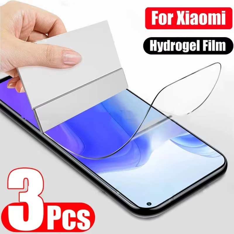 Xiaomi Redmi Note 14 - 3 قطعة هيدروجيل فيلم ل Xiaomi