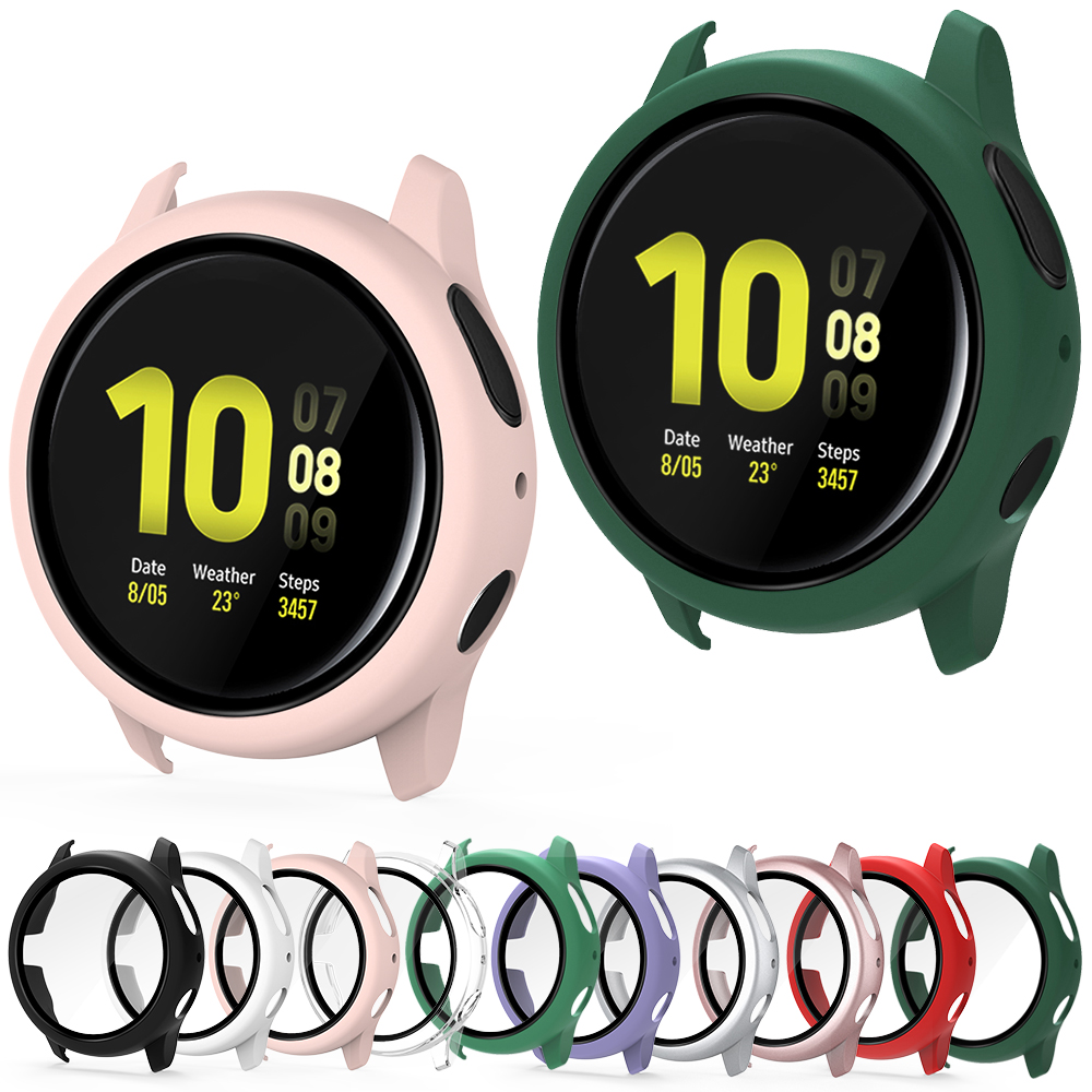 Samsung Smartwatch Accessories - حافظة + ساعة سامسونج جالاكسي النشطة