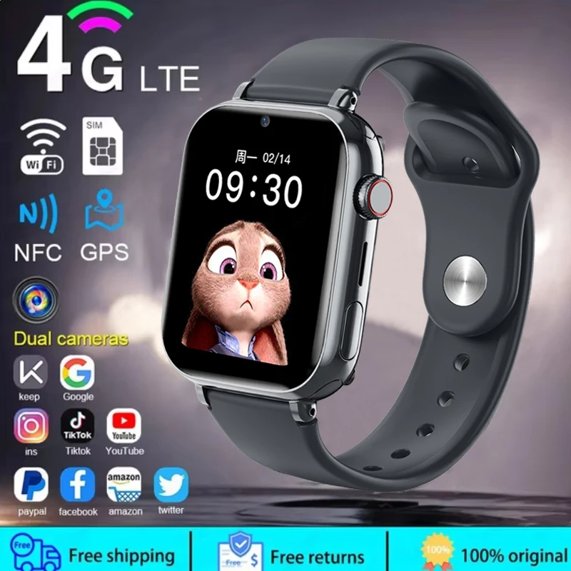 Smartwatch Id - 2025 ساعة ذكية للأطفال LBS الموقع