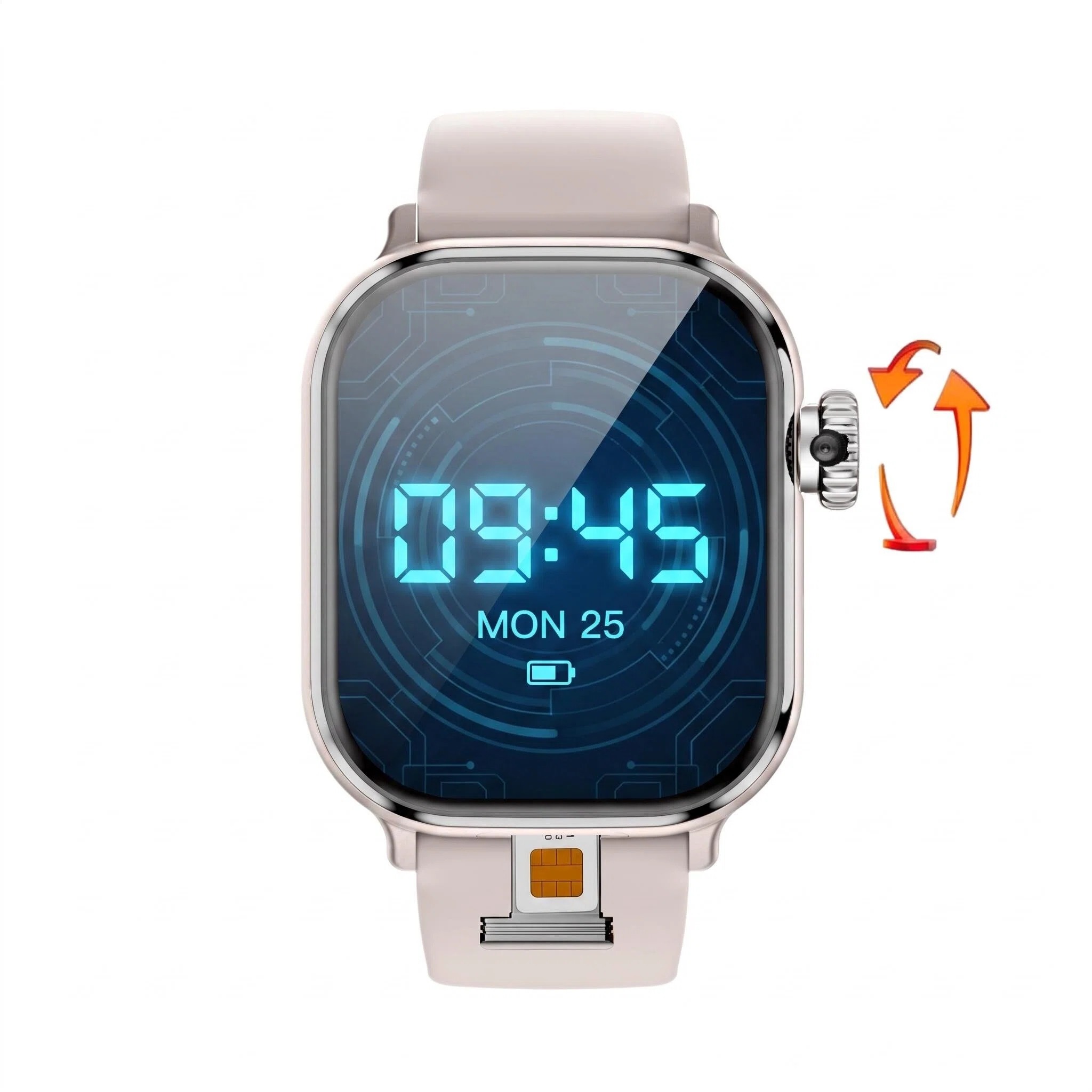 Smartwatch Id - ساعة ذكية بسعة 32 جيجابايت +
