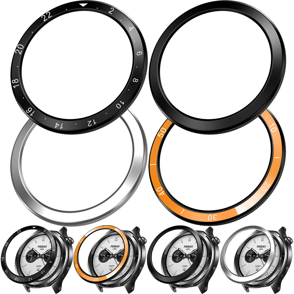 الصلب PC الحافة الدائري لساعة  - مراجعة Xiaomi Smartwatch S4 Accessories وسعره