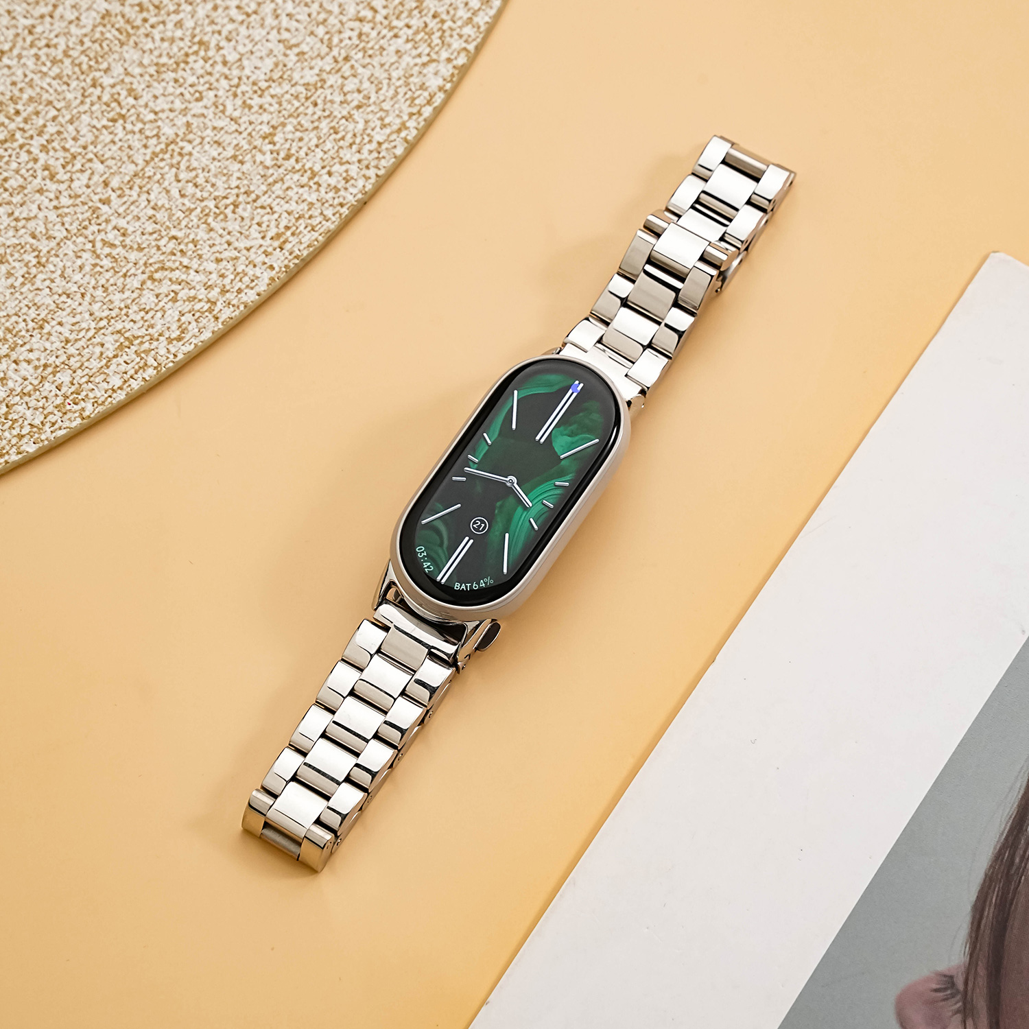 Mi Band 8 9 10 حزام لـ Mi Band - مراجعة Smartwatch Nexus وسعره