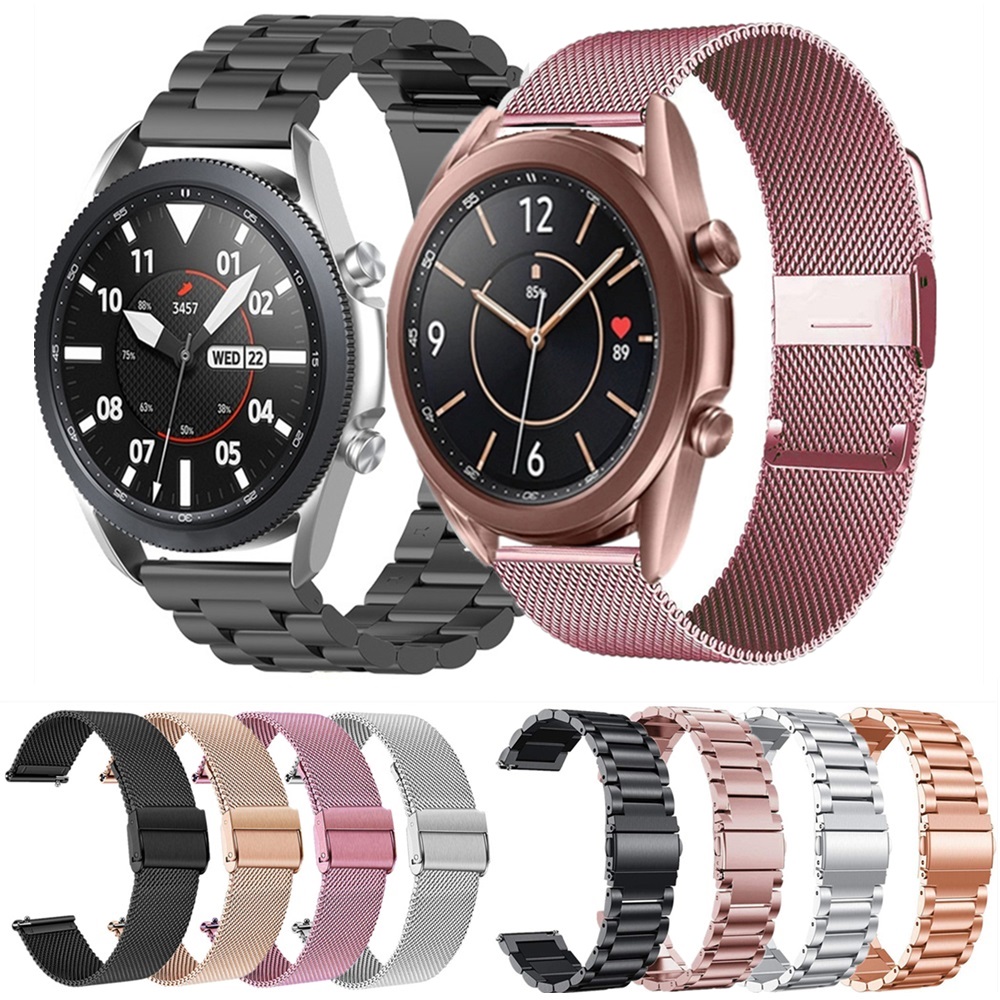 حزام معدني لساعة سامسونج جالاك - مراجعة Stainless Mesh Band وسعره