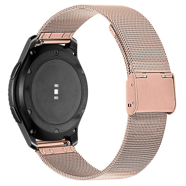 حزام معدني لساعة سامسونج جالاك - مراجعة Stainless Mesh Band وسعره