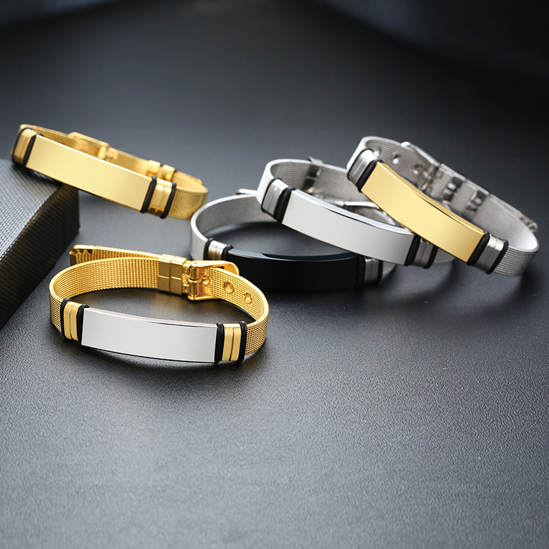 أساور Vnox للرجال من الفولاذ ا - مراجعة Stainless Mesh Band وسعره