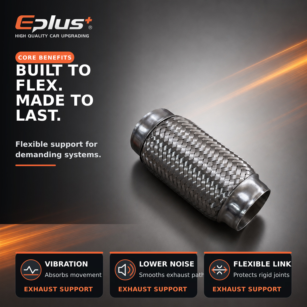 خرطوم عادم سيارات عالمي منسوج  - مراجعة Stainless Mesh Band وسعره
