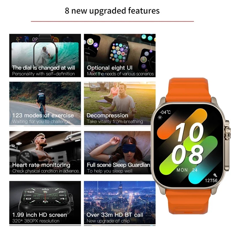 الأصلي T900 الترا 2 ساعة ذكية  - مراجعة Smartwatch Nexus وسعره