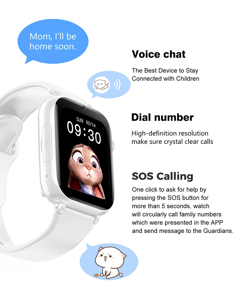 2025 ساعة ذكية للأطفال LBS الم - مراجعة Smartwatch Id وسعره