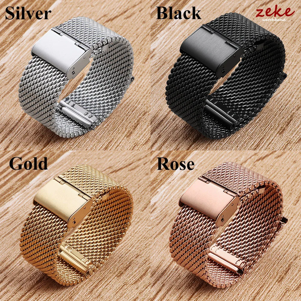 1.0 ميلانو شبكة حلقة سوار الفو - مراجعة Stainless Mesh Band وسعره