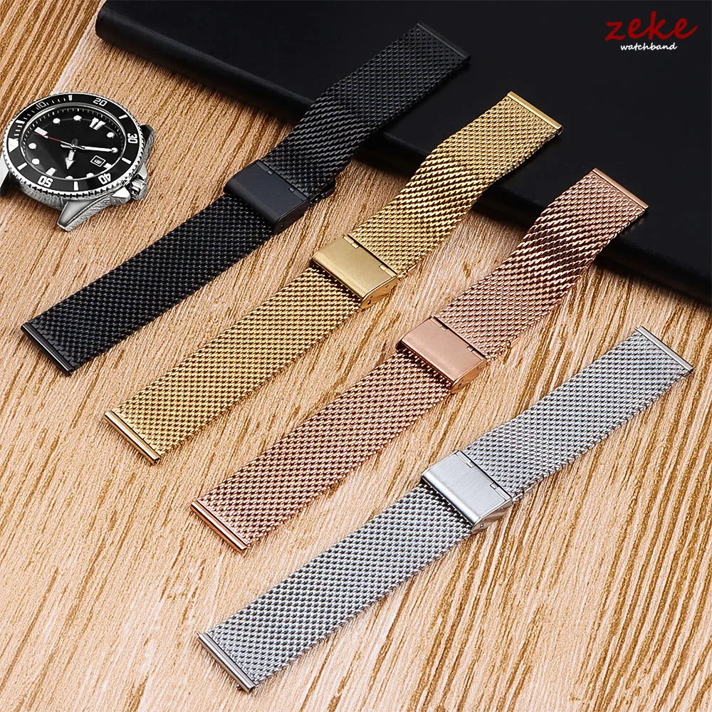 1.0 ميلانو شبكة حلقة سوار الفو - مراجعة Stainless Mesh Band وسعره