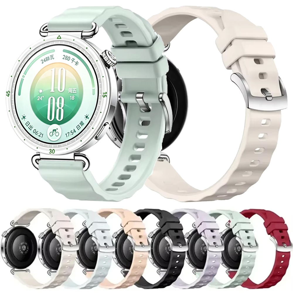 حزام سيليكون مموج 18 مم لساعة  - مراجعة Smartwatch X2 وسعره