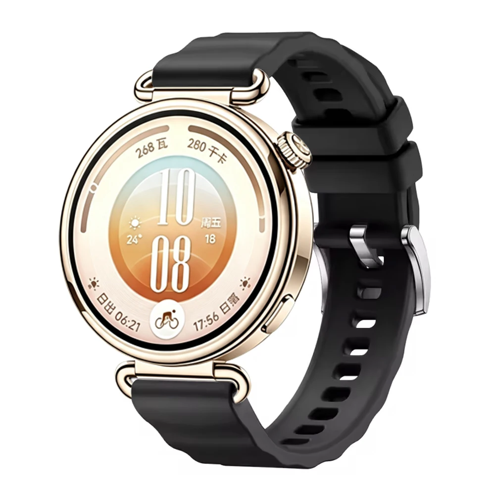حزام سيليكون مموج 18 مم لساعة  - مراجعة Smartwatch X2 وسعره