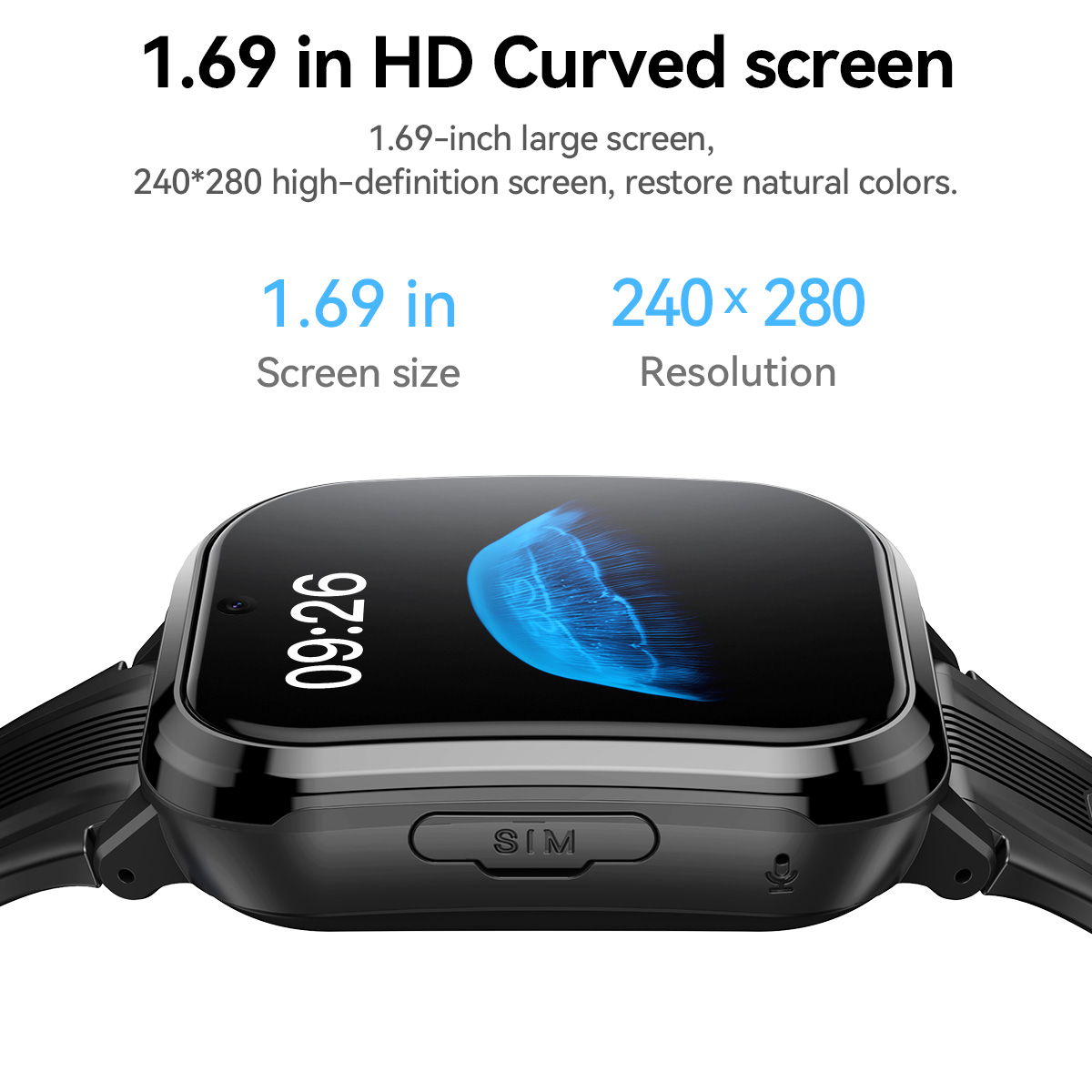 ساعة ذكية للأطفال HOCO Y108 بش - مراجعة Smartwatch Id وسعره